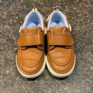 Cat & Jack Brown Kids Dress Shoes with Velcro